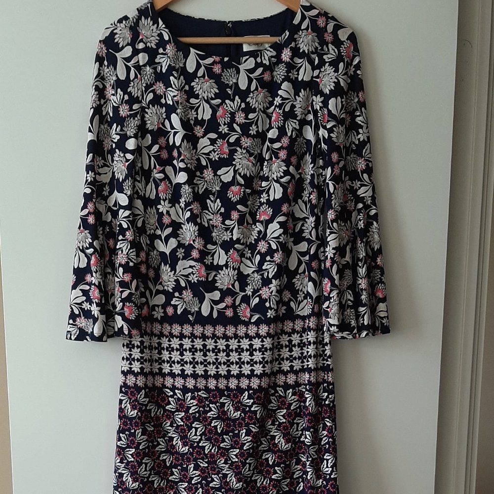 ELIZA J - Floral Shift Dress - Size 4